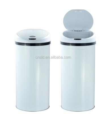 China Viable White Trash Bin Bin Digital Led Trash Sensor Light With Best Quality And Low Price for sale