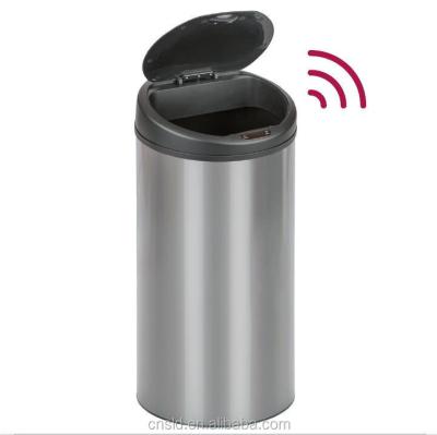 China WITH LID TOP Selling 13 Gallon 50L Trash Can Waste Bin Waste Bins Smart Trash Cans 50 Liter Anti-finger Print Surface for sale