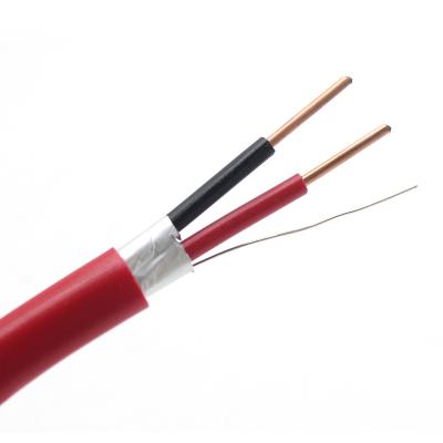 China Flexible PVC/LSZH Cable Cooper Building Electrical Wire 2*1.5mm2 2*2.5mm2fire Alarm Fire Proof Cable for sale