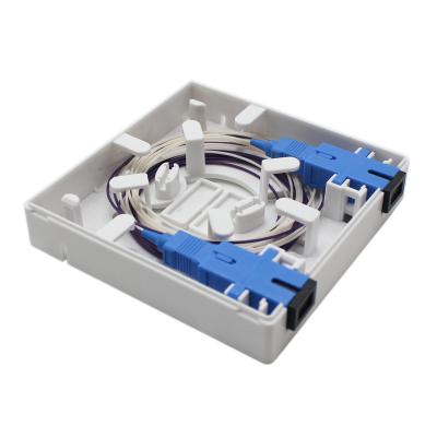 China Fiber Optic Cables FTTH Fiber Optic Cable Surface Box Terminal Box for sale