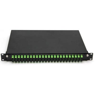 China FTTH 24 Port 48 Core Fiber SC APC Duplex SM MM OS1 OS2 OM2 OM2 OM3 OM4 Metal Duplex Pulling Drawer Sliding Fiber Optic Patch Panel for sale