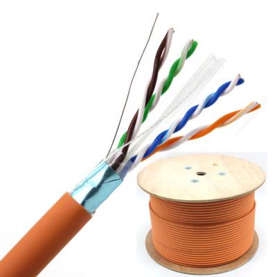 China UTP FTP SFTP Cat 6 Cable Network Cable Cat 7 Cat 6 PE LSZH Waterproof Outdoor Jacket AXT6-T2 for sale