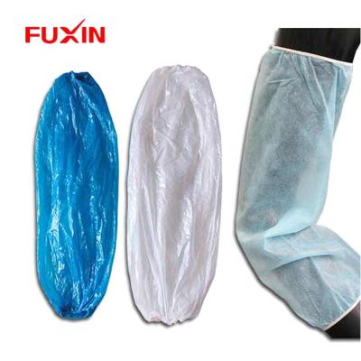 China Disposable Oversleeve PE Plastic Sheath Cover Waterproof HDPE Plastic Disposable Arm Sleeve Cover Us Civilian for sale