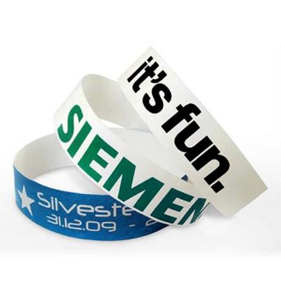 China Customized Event Wristband Personalized Custom Plastic Event And Medical Wristbands With Printable for sale