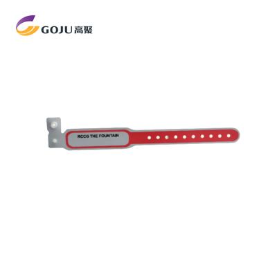 China Child Hospital Wristband GJ-8020C Plastic Material ISO CE Certificate Write On China Baby Medical ID Wristbands For Sale for sale