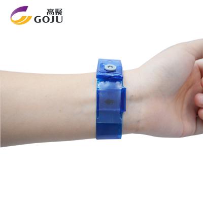 China All New Design Waterproof Vinyl Material Printed Custom Wristbands Hand Sanitizer Dispenser for sale