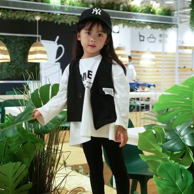 China OEM/ODM Latest Breathable Cheap Price Outer Wear Autumn Toddler Kids Girls Designer Vest for sale