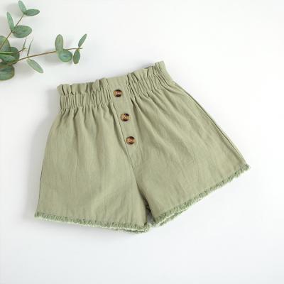 China 2 Colors Elastic Band Babies Breathable Hot Selling Casual Short Pants for sale