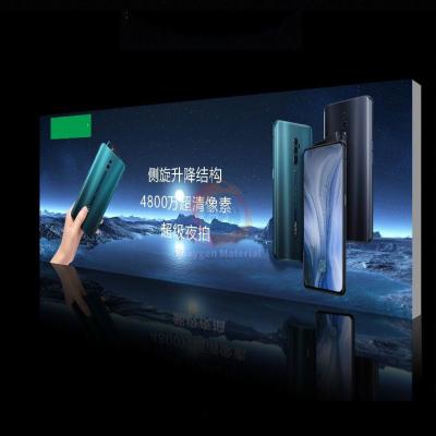 China Backlit Modular PVC Stretch Ceiling Fabric SEG Fabric Extrusions LED Light Box For Advertising Display for sale