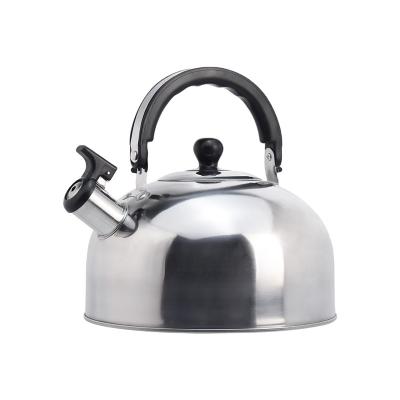 China 0.35mm Thickness Metal Stainless Steel Traditional Kettle Whistling Promotion Gift for sale