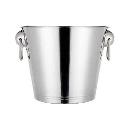 China Wholesale 5L 6L Stainless Steel Champagne Ice Buckets For Bar Viable Part for sale