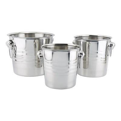 China Stainless Steel Champagne Wine Ice Buckets Beer Best Viable Prices For Bar for sale