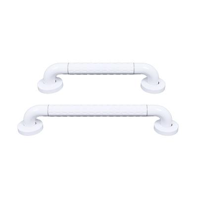 China Modern Non-Slip Bathroom Toilet Care Hospital ABS Wall Mounted Railing For Elderly Handicapped Pregnant Women Safety Handrails for sale