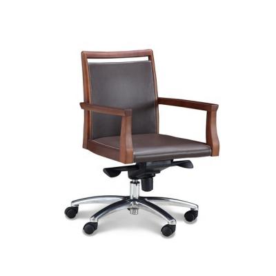 China Combination Luxury Fashion Executive Office Leather Home Back Chair High With Arm Furniture Swivel Conference Chair for sale