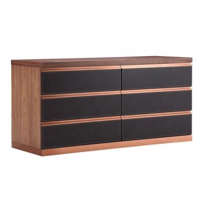 China Italian Luxury Modern Wood Bucket Cabinet Combination Style Design High Quality Lockers Fashion Drawers Cabinet Household Furniture for sale