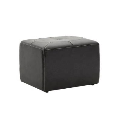 China Combination Modern Simple Fashion Creative Leather Stool Square Dressing Stool Living Room And Stool Art Bedroom Furniture for sale