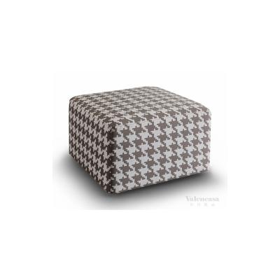 China Good Quality Modern Wholesale Customized Living Room Houndstooth Sofa Pedal Sofa Stool Pedal for sale