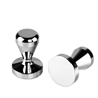 China 58mm Coffee Espresso Coffee Tampers Stainless Steel Stable Manual Coffee Tamper Press Flat Coffee Machine Accessories for sale