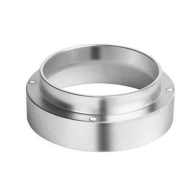 China Sustainable 58mm Espresso Dosing To Direct Stainless Steel Coffee Dosing Ring Compatible For 58mm Portafilter for sale