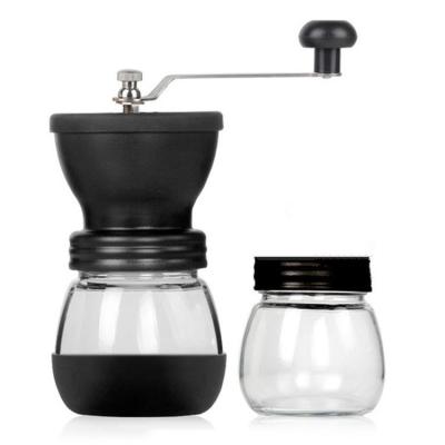 China Viable Wholesale High Quality Manual Coffee Grinder Burr Grinders Ceramic Core Adjustable Suitable for Coffee Lovers for sale