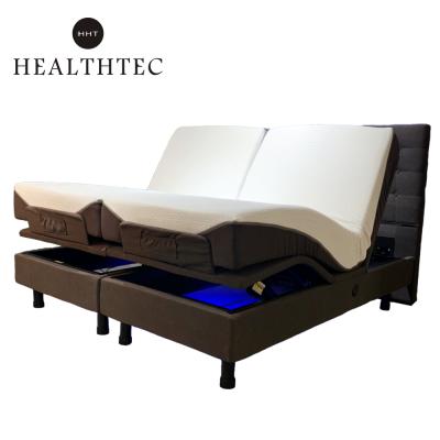 China Vibrating massage is optional New hot sale classic manufacturer Adjustable Comfort Massage Bed Frame for sale