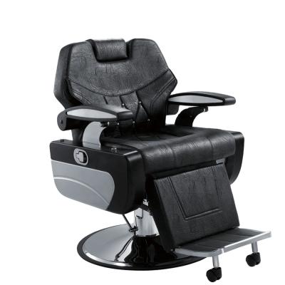 China HT-9110 modern black color modern barber chairs for barber shop for sale