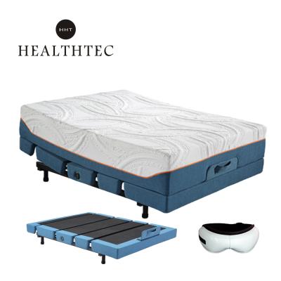 China Adjustable Bed (Other) Cheap Prices Adjustable With Electric Adjustable Massage Bed Mechanism Bed Frame for sale