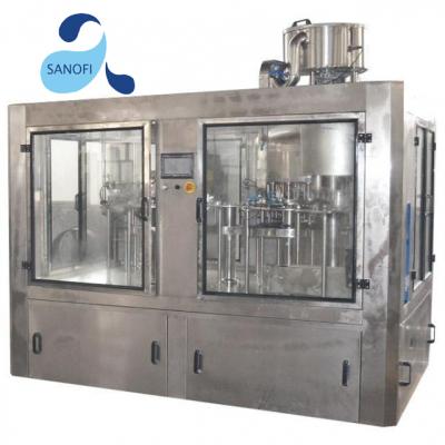 China Industrial 5000-6000BPH Beverage Carbonated Beverage Soda Water Filling Bottling Machine for sale