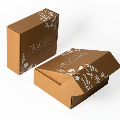 China Underwear Packaging Boxes Kraft Cardboard Silk Screen White Ink Design Custom Size for sale