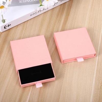 China Small Business Packaging Rectangle Drawer Jewelry Corrugated Box Customized Printing for sale