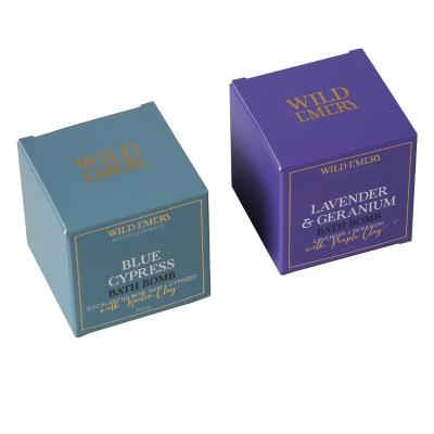 China Custom Tuck End Bottom Box Packaging for Light and Portable Skincare Products for sale