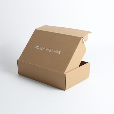 China Corrugated Zipper Paper Box Eco-friendly and Durable Packaging for Small Business for sale