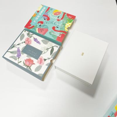 China Paper Box with Special Finish Eyelashes Tuck End Box Common Thickness Drawer Box for sale