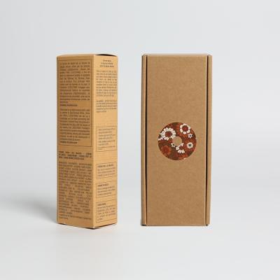 Chine Logo personnalisé imprimé papier artisanal Tuck End Packaging pour une épaisseur personnalisée écologique à vendre