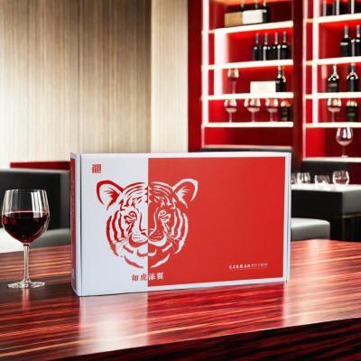 China Custom Printed Corrugated Shipping Mailer Boxes For Whisky Red Wine Bottle Beer Packing for sale