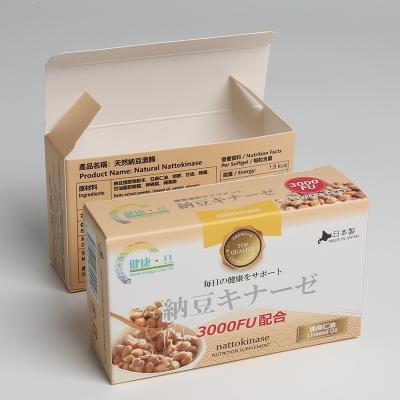 China Custom Size Coated Paper Tuck Top Box Paperboard Auto Lock Packaging Box For Food for sale