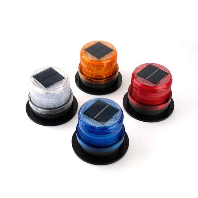 China ABS+LED Led Warning Light Night Roadblock Construction Traffic Light Flash Light For Cars Security for sale