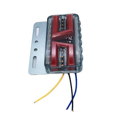 China More Obvious To Prevent Accidents 4pcs/set Yellow Multicolor Led Side Fork Truck Vehicle Turn Signal Light for sale