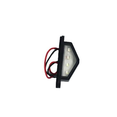 China Transparent License Plate Multi-voltage Long Life Car LED Light License Plate Lamp for sale