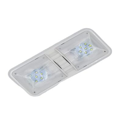 China Reasonable Price ABS+LED 24 Volt Car Domes 12 Led Reading Light Sale for sale