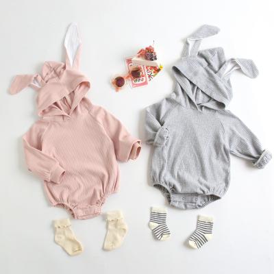 China Cute Longsleeve Baby Clothes Romper Bunny Ears Rompers MIA Boutique for sale