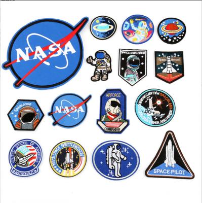 China Viable Embroidery Cloth Patch Computer Astronaut Air Force Diver DIY Patch Cloth Badge Sticker for sale