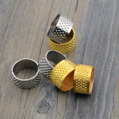 China Protect Finger Dice Ring Set Hand Sewing Needle Dice Ring Cross Stitch Hand Guard Dice Home Sewing Circle for sale