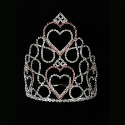 China Pageant OK CROWNS rhinestone pageant crowns valentine love crowns for sale