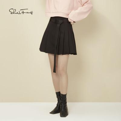 China New Style Breathable Korean Style Female High-waist College Skirt Slim A-Line Skirt for sale