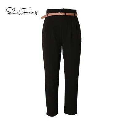 China Anti-wrinkle formal stylish active girl long looks loose pants best choice for office for sale