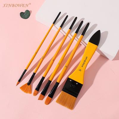 China Xinbowen Art Supplies High Quality 6 Piece Brush Art Paint Brush New for sale