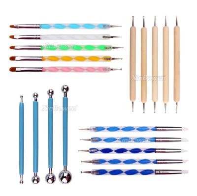 China Soft Art Supplies Set Tools Polymer Clay Sculpting Pottery Dotting Art Clay Xinbowen Wholesale 19 Pcs Soft Tool Kit for sale