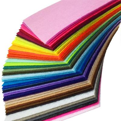 China Wholesale Price Diy Waterproof Mix Color Handmade Nonwoven Felt Fabric Sewing Fabric Craft Felt Fabric for sale