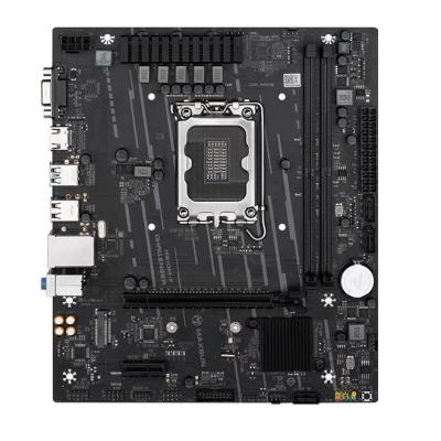 China Desktop Most Popular H610 8+1+1 DrMOS 50A Super Power Supply Alloy Cooling M.2 H610 Motherboard for sale